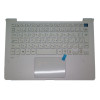 Used Laptop White PalmRest& With Backlit White JP Keyboard For LG 13Z980 13Z980-B 13Z980-G 13Z980-M 13Z980-T 13ZD980 13ZD980-G 13ZD980-M 13ZD980-T LG13Z98 MBN6528330X Upper Case With Touchpad Japanese JP