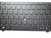 Laptop With Point Stick Keyboard For Positivo Master N6140 N6240 N8240 N8000 Brazil BR Gray Frame And Backlit