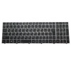 Laptop No Backlit Paper Keyboard For CLEVO N15Z3 PB70 PB71 PB50 PB51 CVM18H90J09430 6-80-N15Z0-21D-1 Japanese JP Silver Frame
