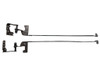 Laptop LCD Hinge L&R For Acer E1-471 FBZQU006010 FBZQU007010