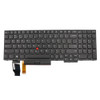 Laptop Keyboard For Lenovo Thinkpad E580 E585 E590 E595 L580 L590 T590 P52 P52S P53 P72 P73 English US 01YP680 01YP760 01YP600 With Black Frame Backlit New