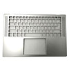 Laptop Palmrest For DELL Inspiron 14 7400 0K4MHC K4MHC 460.0KW07.0011 Silver Upper Case New