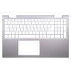 Laptop Palmrest For DELL Inspiron 15 7500 7506 2-in-1 0GHXFM GHXFM 460.0K304.0003 Silver Upper Case New
