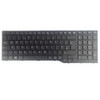 Laptop Keyboard For Fujitsu LifeBook E554 E556 E557 E753 E754 E756 United Kingdom UK Without Backlit Black With Frame New