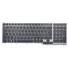 Laptop Keyboard For Fujitsu LifeBook E554 E556 E557 E753 E754 E756 Nordic NE Without Backlit Black With Gray Frame New