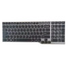 Laptop Keyboard For Fujitsu LifeBook H730 H760 H770 H970 Traditional Chinese TW Without Backlit Black With Gray Frame New