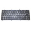 Laptop Keyboard For SingTech W549BL W549BL United Kingdom UK Black With Gray Frame With Backlit New