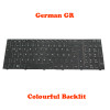 Laptop With Backlit Keyboard For CLEVO NP70 P70SNE-C NP70SNE-D NP70SNE-G NP70RNJS NP70RNH NP70SNX NP70SNX-G German GR Black Frame