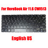 Laptop Replacement Keyboard For Chuwi HeroBook Air 11.6 CWI513 English US Black Without Backlit New