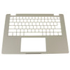 Laptop Palmrest For DELL Latitude 5320 0VJ41Y VJ41Y UK Layout Silver Upper Case New