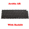Laptop With Backlit Keyboard For LG 16T90Q 16T90Q-K 16T90Q-K.AAC7U1 16T90Q-K.AAC8U1 16T90Q-K.AAG6U1 16T90Q-K.ADB8U1 16T90Q-K.ADG9U1 16T90Q-K.ADS8U1 Arabia AR Black No Frame