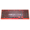 Laptop Keyboard For NEC LaVie GN246C/C4 PC-GN246CCA4 PC-GN246CCD4 PC-GN246CCG4 PC-GN246CCL4 Japanese JP JA Black With Red Frame Used