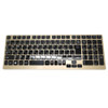Laptop Keyboard For NEC LaVie GN246D/B4 PC-GN246DBA4 PC-GN246DBD4 PC-GN246DBG4 PC-GN246DBL4 Japanese JP JA Black With Gold Frame Used