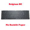 Laptop No Backlit Paper Keyboard For Gateway GWTN156-2 GWTN156-2BK GWTN156-2BK2 GWTN156-3 GWTN156-3BK Belgium BE No Frame