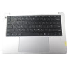 Laptop PalmRest&keyboard For AVITA Liber NS14A9 English US Upper Case With Backlit Silver 90% New