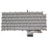 Laptop Backlit Keyboard For LG Gram 14 14T990 14TD990 LG14T99 14TD990-GX30K 14TD990-GX50K 14TD990-GX70K English US White Without Frame