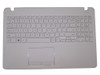  Laptop PalmRest&keyboard For Samsung NP500R5M 500R5M English US BA98-00957A With Touchpad White 90% New 