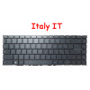 Laptop Backlit Keyboard For MSI 9Z.NJ2BN.T0E NSK-FFTBN 0E S1N2NIT605D10 Italy IT Black Without Frame New