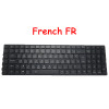 Laptop RGB Backlit Keyboard For Gigabyte X5 MD X5 V7 V8 X7 V7 X7 DT V7 V8 French FR Black Without Frame No Screw Column