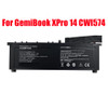 Laptop Battery For Chuwi GemiBook XPro 14 CWI574 7.6V 5000MAH 38WH New