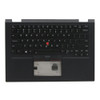 Laptop PalmRest&keyboard For Lenovo ThinkPad X13 Yoga Gen 1 English US 5M10Y85839 5M10Y85838 Upper Case With Backlight Black New