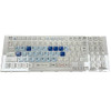 Laptop Keyboard For NEC LaVie LS350/F21EW LS350/F21JW LS350/F21SW LS350/F22SW PC-LS350F21EW PC-LS350F21JW PC-LS350F21SW PC-LS350F22SW Japanese JP JA White With Frame Used