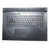 Laptop PalmRest&keyboard For ASUS ROG Strix G GL731GU Ice Blue Top Case Korean KR Glacier Blue QWERTY Backlit keyboard with transparent keys