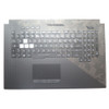 Laptop PalmRest&keyboard For ASUS 90NR00M1-R31IT0 Black Top Case Backlit Black Italian IT Keyboard