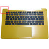 Laptop PalmRest&keyboard For AVITA Pura NS14A6IEG441 English US Upper Case With Touchpad Yellow New