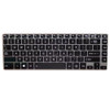 Laptop Keyboard For Toshiba Portege R30-A English US Black With Gray Frame New