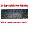 Laptop Keyboard MB3501006 XK-HS111 US Layout Without Printing Black Without Backlit New