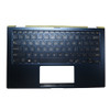 Laptop PalmRest&keyboard For ASUS Q326FAA Blue Top Case With Backlit United States US keyboard