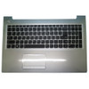 Laptop PalmRest&keyboard For Lenovo Ideapad 510-15IKB 510-15ISK English US 5CB0M31196 Upper Case With Backlit Silver New  
