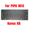 Laptop Replacement Keyboard For PIPO W13 13.3 Korea KR Black Without Frame New