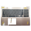 Laptop Palmrest For DELL Inspiron 15 5570 5575 0VDFV7 VDFV7 09TJY6 9TJY6 With Backlit Swiss SW Keyboard Gold Upper Case New