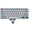 Laptop Keyboard For ASUS Vivobook X7400PA X7400PC United States US Gray Without Frame With Backlit