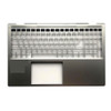 Laptop Palmrest For DELL Inspiron 7501 0836RX 836RX 460.0KG0K.0012 UK Layout Silver  Upper Case New