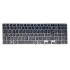 Laptop Keyboard For Toshiba Tecra Z50-B Z50-BT1500 Z50-BT1501 United Kingdom UK Black With Gray Frame With Pointing New