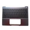 Laptop PalmRest&keyboard For HUAWEI MateBook 13 WRT-W19L WRT-WX9 Gray Top Case With Backlit United States US Black keyboard