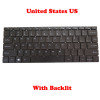 Laptop Backlit Keyboard For FUNHOUSE F10 MPro 14inch English US Black New