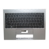 Laptop Silver PalmRest&Black Keyboard For FUNHOUSE F10 MPro German GR With Backlit New
