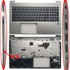 Laptop PalmRest&keyboard For HP ProBook 650 G8 Silver top cover United States US Black Keyboard with backlight With SC slot M22004-001