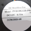 Cooling Fan For DELL OptiPlex 3010 7010 9010 Small Form Factor PVB120G12H-P01-AB J50GH-A00 0J50GH J50GH 21CFM DC12V 0.75A Used New