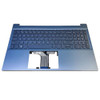 Laptop PalmRest&keyboard For HP Pavilion 15-EG0000 With backlit Without fingerprint With SD slot top cover United States US Blue