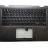 Laptop PalmRest&keyboard For ASUS ZenBook Flip 14 UX461F UX461FA UX461FN UX461U UX461UA UX461UN Gray top case Hebrew HB black keyboard
