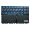 Laptop Keyboard For HP Victus by 16-D0000 16-E0000 United States US Blue With backlight