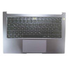 Laptop PalmRest&keyboard For HUAWEI MATEBOOK D14 NBD-WDH9 NbD-WDH9B NbD-WDI9 Gray Upper Case With Backlit German GR keyboard