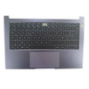 Laptop PalmRest&keyboard For HUAWEI MATEBOOK D14 NbD-WFH9 NbD-WFH9C Gray Upper Case With Backlit France FR keyboard
