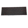 Laptop Red Backlit Keyboard For MSI Creator Z16 HX Studio A13V A13VETA A13VFTA A13VGTA MS-15G3 English US Black Without Frame New(Red Word)