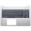 Laptop PalmRest&Keyboard For HP ProBook 450 G7 455 G7 with backlit AZERTY Layout France FR Silver new